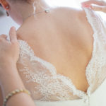Détails robe de mariage