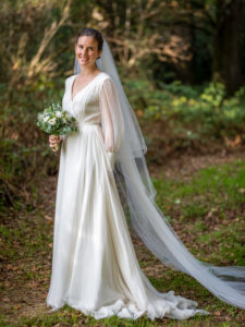 Robe de mariage fluide