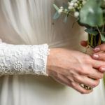 Détails robe de mariage