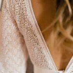 Détails robe de mariage